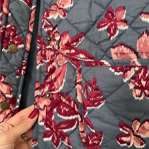 Rachel Zoe Spring Floral Quilted Jacket - Picture 4 of 8